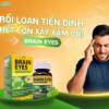 Combo 10 Hộp Viên Uống Bổ Sung Dưỡng Chất Cho Não Và Mắt,Cải Thiện Thị Lực,Tăng Cường Tuần Hoàn Não Brain Eyes 60 Viên - Singcare - Ảnh 4