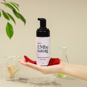 Dung Dịch Vệ Sinh Phụ Nữ Vi Sinh Embe Nature Cân Bằng Ph, Giảm Viêm, Lành Tính 150Ml