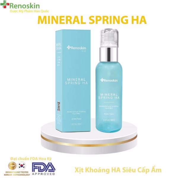 Xịt Khoáng Mineral Spring Ha Renoskin
