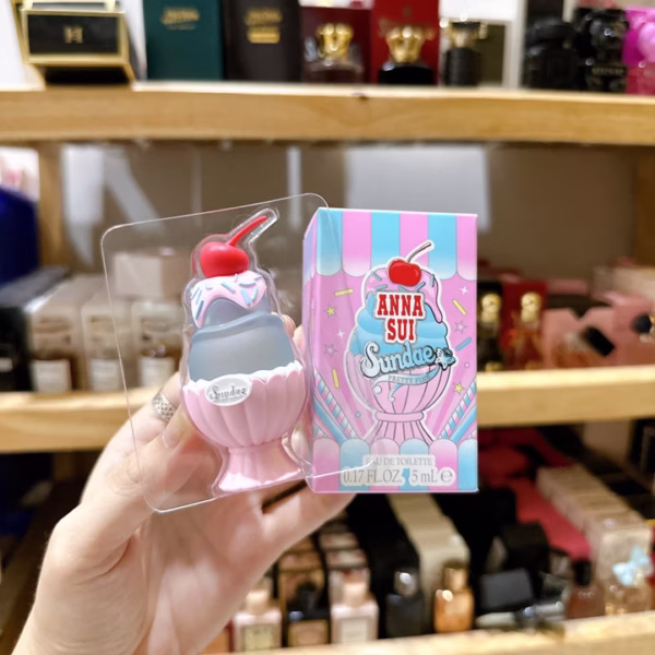 Nước Hoa Mini Nữ Anna Sui Sundae Pretty Pink Edt 5Ml