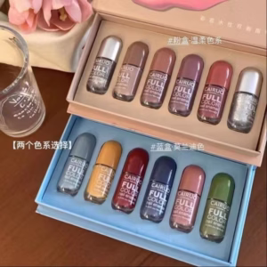 Bộ Hộp 6 Sơn Móng Tay 6 Màu Cairuo - Su