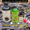 Combo Tóc Dành Cho Tóc Rụng Gồm 3 Chai Tặng 1 Xịt Bưởi - Tm Oganic - Ảnh 5