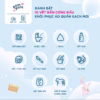 [Giá Dùng Thử Túi 600Ml] - Gel Giặt Xả Đậm Đặc 2In1 Pompom Newborn Chuyên Dùng Cho Bé Sơ Sinh Sạch Sâu - Kháng Khuẩn - Khử Mùi Nôn Trớ, Ọc Sữa, Tè Khai-Lưu Hương Phấn Thơm Dịu Nhẹ - Ảnh 5