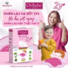 Khăn Lau Hạ Sốt Oribebe Cho Bé Giúp Hạ Nhiệt Giảm Sốt 0+/2Y+ Hộp 4 Túi X 6 Khăn - Oribe - Ảnh 2