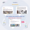 [Combo Chai 1.6L] - Dành Cho Cả Nhà - Gel Giặt Xả 2In1"Lành" - Sạch Sâu Vết Bẩn - Dưỡng Mới Vải - Lưu Hương Tích Hợp Kháng Khuẩn An Toàn Cho Đồ Lót - Ảnh 4
