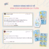 [Combo Túi 1.2L]- Dành Cho Bé Sơ Sinh - Gel Giặt Xả 2In1 - Sạch Sâu Kháng Khuẩn - Khử Mùi Nôn Trớ, Ọc Sữa, Tè Khai-Lưu Hương Phấn Thơm Dịu Nhẹ- - Ảnh 5