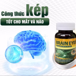 Combo 5 Hộp Viên Uống Bổ Sung Dưỡng Chất Cho Não Và Mắt,Cải Thiện Thị Lực,Tăng Cường Tuần Hoàn Não Brain Eyes 60 Viên - Singcare