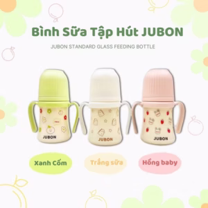 Bình Sữa Jubon Cho Bé Tập Hút Có Tay Cầm Size 180Ml Và 280Ml Jb004 - Lady'S Passion