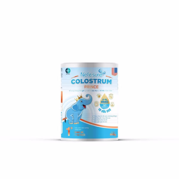 Sữa Bột Nefesure Colostrum Prince 1+ (800G) Giúp Trẻ Hấp Thu, Tiêu Hóa Tốt, Ngừa Táo Bón