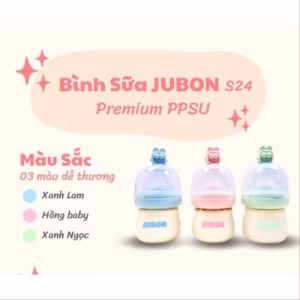 Bình Sữa Ppsu Thỏ Jubon 120Ml Jb002 - Lady'S Passion