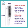 Tông Đơ Cắt Tóc Cho Bé Misuta Có Hút Tóc Và Phụ Kiện Đi Kèm 57056 - Lady'S Passion - Ảnh 20