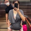 Địu Vải Màu Charcoal Dòng Flex Và Flex Plus Dưới 75Kg Cho Bé Từ 0-24 Tháng Tuổi - Địu Vải Cao Cấp Embé Sling - Ảnh 8