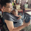 Địu Vải Màu Charcoal Dòng Flex Và Flex Plus Dưới 75Kg Cho Bé Từ 0-24 Tháng Tuổi - Địu Vải Cao Cấp Embé Sling - Ảnh 11