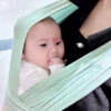 Địu Vải Màu Olive Dòng Flex Và Flex Plus Dưới 75Kg Cho Bé Từ 0-24 Tháng Tuổi - Địu Vải Cao Cấp Embé Sling - Ảnh 8