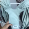 Địu Vải Màu Olive Dòng Flex Và Flex Plus Dưới 75Kg Cho Bé Từ 0-24 Tháng Tuổi - Địu Vải Cao Cấp Embé Sling - Ảnh 17