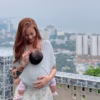 Địu Vải Màu Grey Dòng Flex Và Flex Plus Dưới 75Kg Cho Bé Từ 0-24 Tháng Tuổi - Địu Vải Cao Cấp Embé Sling - Ảnh 7