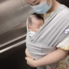 Địu Vải Màu Grey Dòng Flex Và Flex Plus Dưới 75Kg Cho Bé Từ 0-24 Tháng Tuổi - Địu Vải Cao Cấp Embé Sling - Ảnh 17