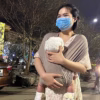 Địu Vải Màu Mocha Dòng Flex Và Flex Plus Dưới 75Kg Cho Bé Từ 0-24 Tháng Tuổi - Địu Vải Cao Cấp Embé Sling - Ảnh 6