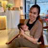 Địu Vải Màu Mocha Dòng Flex Và Flex Plus Dưới 75Kg Cho Bé Từ 0-24 Tháng Tuổi - Địu Vải Cao Cấp Embé Sling - Ảnh 9