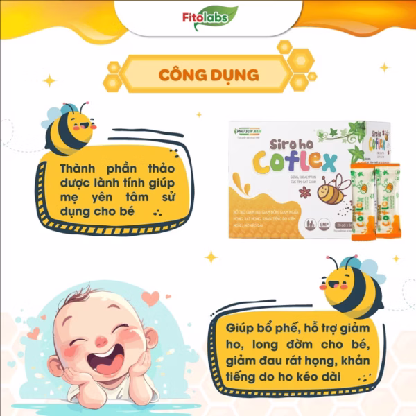 Siro Ho Thảo Dược Coflex - 20 Gói - Ảnh 5