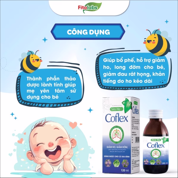 Siro Ho Thảo Dược Coflex - Lọ 120Ml - Ảnh 5