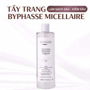 Nước Tẩy Trang Than Hoạt Tính Byphasse Solution Micellaire Charbon 500Ml - Gdn