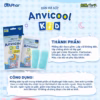 Miếng Dán Hạ Sốt Cho Bé Anvicool Kid Làm Mát, Hạ Nhiệt, Giảm Sốt Nhanh Chóng, Hộp 3 Gói 6 Miếng - Ảnh 4