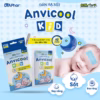 Miếng Dán Hạ Sốt Cho Bé Anvicool Kid Làm Mát, Hạ Nhiệt, Giảm Sốt Nhanh Chóng, Hộp 3 Gói 6 Miếng - Ảnh 2