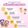 [1 Thùng] Nước Hồng Sâm Chuchu (Chu Chu) Hàn Quốc Cho Bé Giúp Bé Ăn Ngon Ngủ Ngon, Tăng Đề Kháng - Ảnh 6
