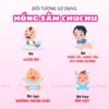 [1 Thùng] Nước Hồng Sâm Chuchu (Chu Chu) Hàn Quốc Cho Bé Giúp Bé Ăn Ngon Ngủ Ngon, Tăng Đề Kháng - Ảnh 4