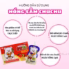 [10 Gói] Nước Hồng Sâm Chuchu (Chu Chu) Hàn Quốc Cho Bé Giúp Bé Ăn Ngon Ngủ Ngon, Tăng Đề Kháng - Ảnh 6