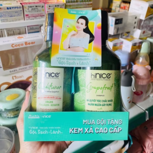 Bộ Gội Xả Tinh Dầu Bưởi Thiên Nhiên Hinice Grapefruit Dành Cho Tóc Gãy Rụng L088 - Lady'S Passion