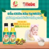 Dầu Chiên Xào Tự Nhiên Cho Bé 150Ml - Hebe - Ảnh 5