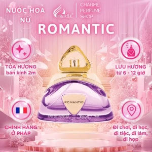 Nước Hoa Nữ Cao Cấp Good Charme Romantic 50Ml Lưu Hương Lâu Phong Cách Quý Tộc, Sang Trọng, Hiện Đại Chính Hãng