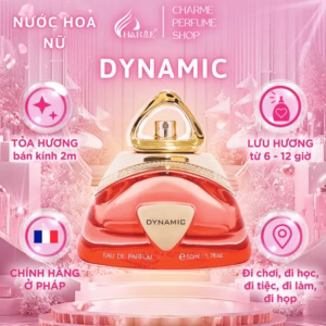 Nước Hoa Nữ Cao Cấp Good Charme Dynamic 50Ml Lưu Hương Lâu Phong Cách Năng Động, Trẻ Trung, Cá Tính Chính Hãng