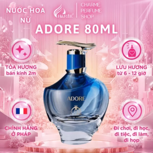 Nước Hoa Nữ Good Charme Adore Thơm Từ Nhóm Hoa Cỏ Tinh Hoa Mang Lại Phong Cách Trẻ Trung Sang Trọng 80Ml - Good Charme