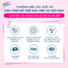[Combo 2 Dây] Gel Giặt Xả Newborn Dành Cho Bé Sơ Sinh (0 - 12 Tháng) 24 Gói 20Ml - Pom Pom - Ảnh 3
