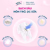 [Combo Refill] - Dành Cho Bé Sơ Sinh - Gel Giặt Xả 2In1 - Sạch Sâu - Kháng Khuẩn - Khử Mùi Nôn Trớ, Ọc Sữa, Tè Khai-Lưu Hương Phấn Thơm Dịu Nhẹ - Ảnh 3
