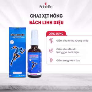Chai Xịt Giảm Đau Nhức Xương Khớp Bách Linh Diệu - Santafa