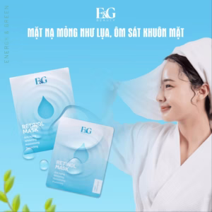[Hộp 3 Miếng] Mặt Nạ Tái Tạo Retinol Mask - E&G Beauty