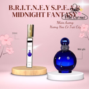 Tinh Dầu Nước Hoa Dạng Xịt Midnight Fantasy Britney Spears 10Ml (Mùi Nữ) Mpf6 - Min Corner