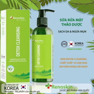 Sữa Rửa Mặt Thảo Dược Hàn Quốc Detox Cleansing 200Ml - Renoskin