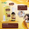 Xịt Họng Anviho Keo Ong Hỗ Trợ Giảm Ho Giảm Đờm Đau Rát Họng Khản Tiếng Do Ho Viêm Họng Viêm Phế Quản Chai 30Ml - Ảnh 4
