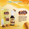 Xịt Họng Anviho Keo Ong Hỗ Trợ Giảm Ho Giảm Đờm Đau Rát Họng Khản Tiếng Do Ho Viêm Họng Viêm Phế Quản Chai 30Ml - Ảnh 2