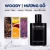 [1 - Chai 50Ml] Nước Hoa Nam Eau De Parfum Châu Âu Europe Gentlemen Cao Cấp - Sirmen - Ảnh 3