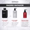 Giftbox Combo 3 Madrid Matador Sữa Tắm Gội Nam 4 In 1, Dầu Gội Nam 3 In 1 Và Dung Dịch Vệ Sinh 3 Trong 1 - Sirmen - Ảnh 3