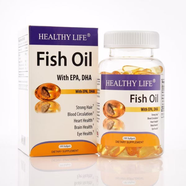 Viên Uống Bổ Sung Omega 3 Healthy Life Fish Oil (100 Viên)