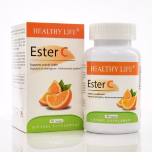 Viên Uống Tăng Cường Sức Đề Kháng Vitamin C Healthy Life Ester C (60 Viên)