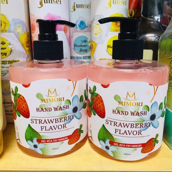 Gel Rửa Tay Khô Mimori Hương Dâu Chai 480Ml L097 - Lady'S Passion