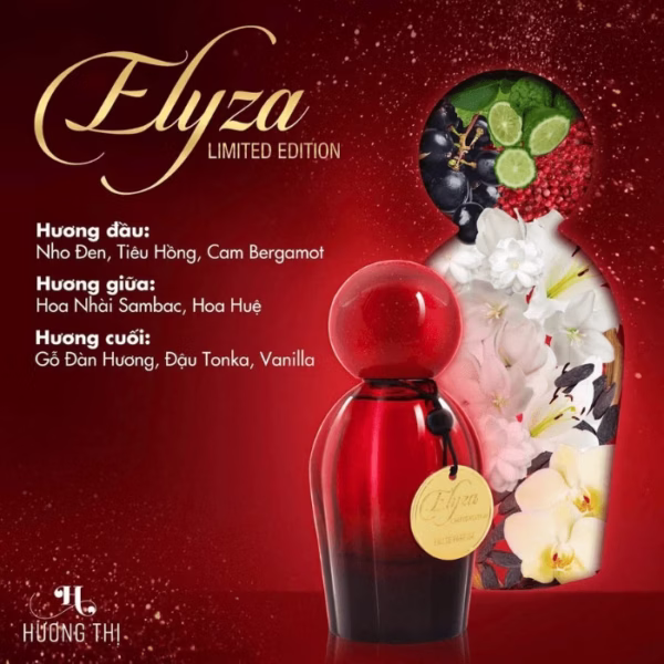 Hương Thị - Nước Hoa Nữ Elyza Phiên Bản Giới Hạn 40Ml